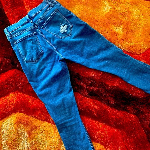 ABERCROMBIE SUPER SKINNY ANKLE HIGH RISE - Picture 5 of 9